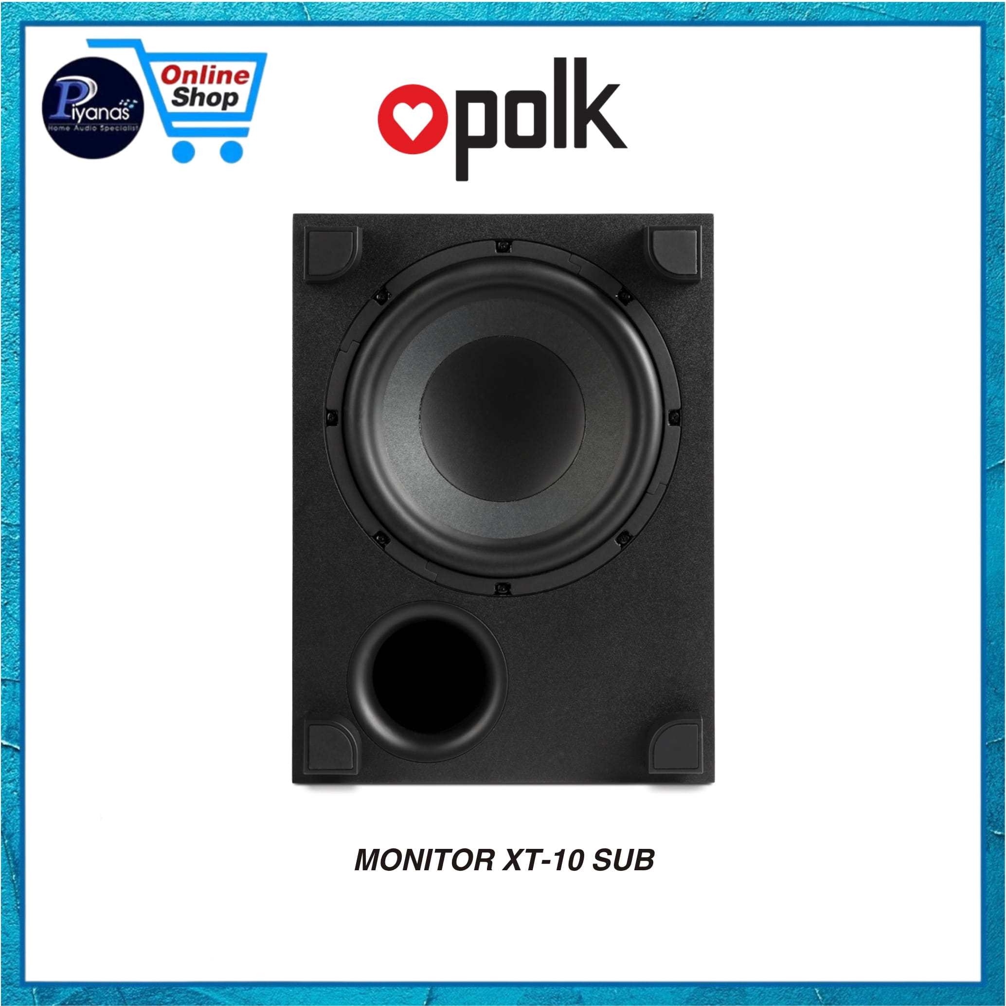 ซับวูฟเฟอร์ POLK AUDIO : MONITOR XT-10 SUB (BLACK)_4